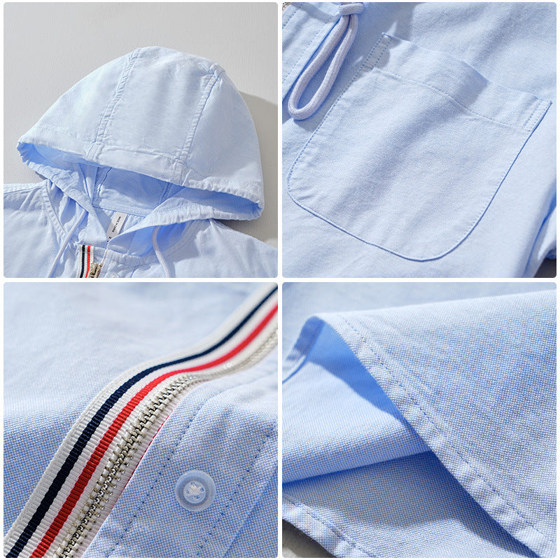 CASA - Linen Hood Jacket