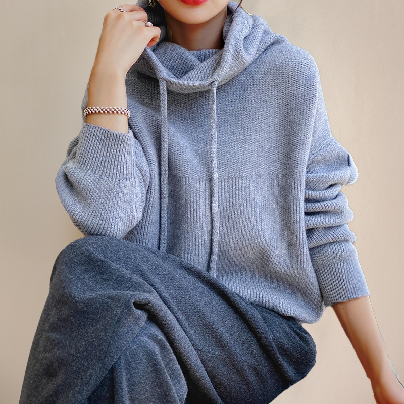 SIENNA High-Neck Hoodie