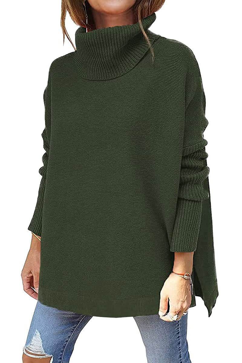 ELARA - Oversized Turtleneck Jumper