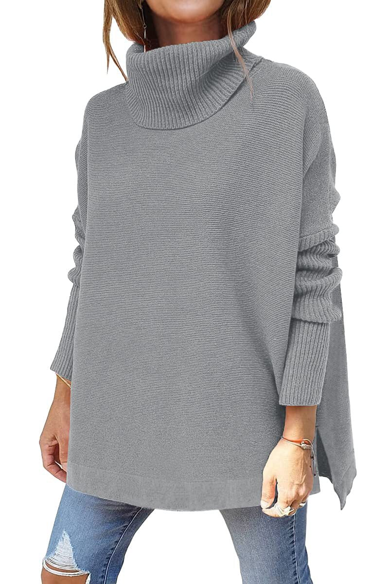 ELARA - Oversized Turtleneck Jumper