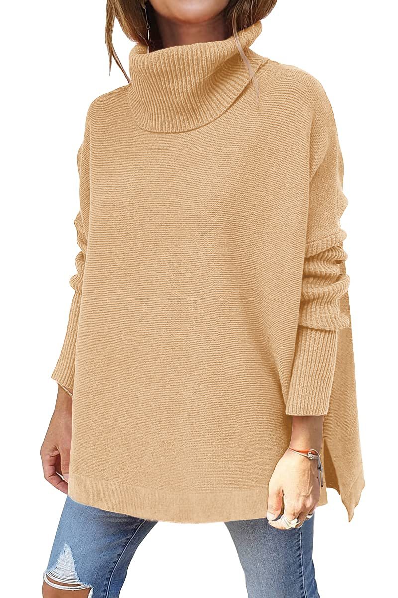 ELARA - Oversized Turtleneck Jumper