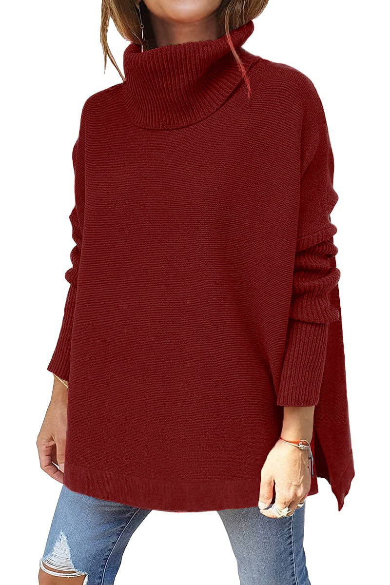 ELARA - Oversized Turtleneck Jumper