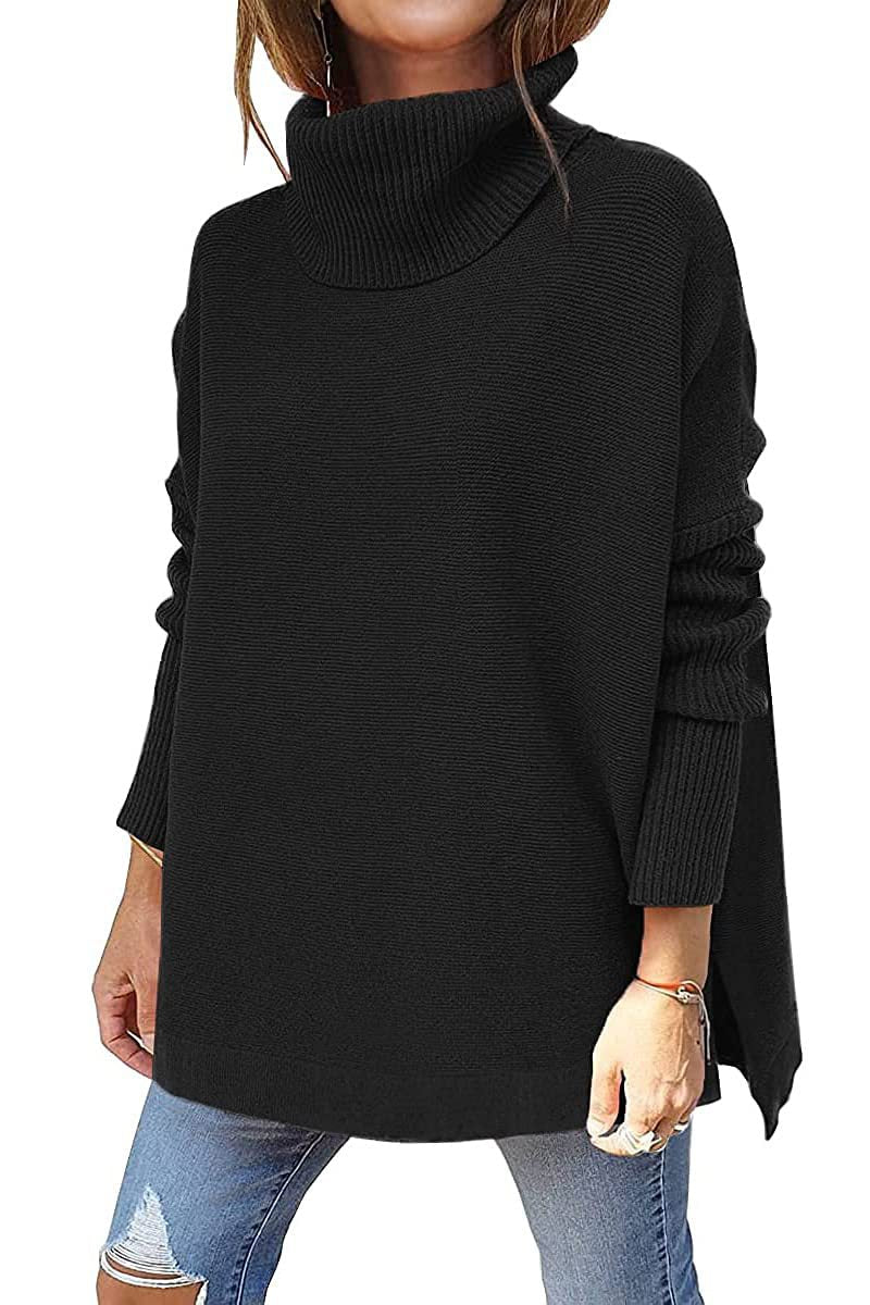 ELARA - Oversized Turtleneck Jumper