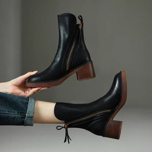 GRAZIA - Leather Boots