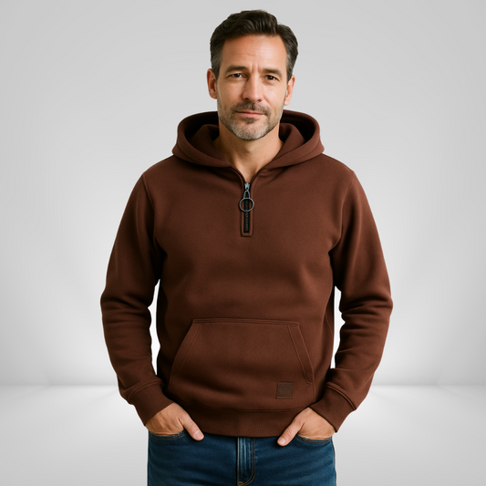 ZEKE - Heavyweight Cotton Blend Hoodie