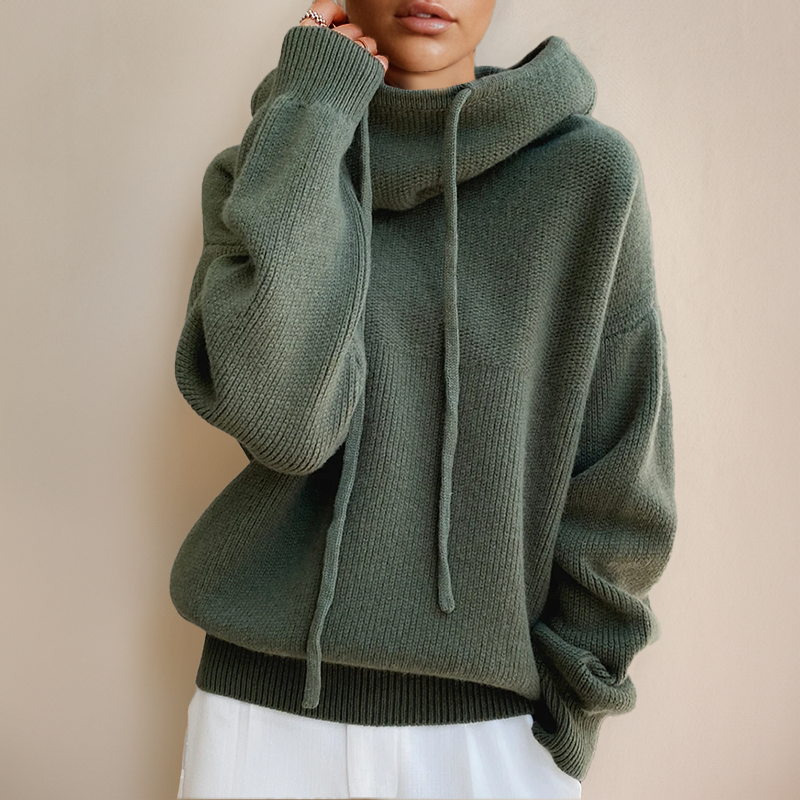 Sienna - High-Neck Hoodie