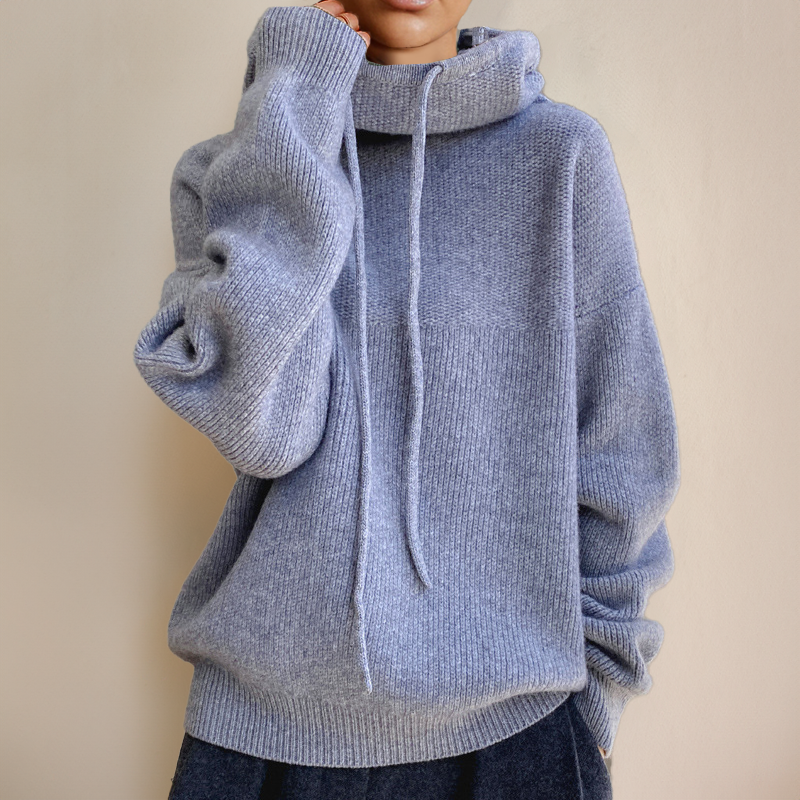 Sienna - High-Neck Hoodie