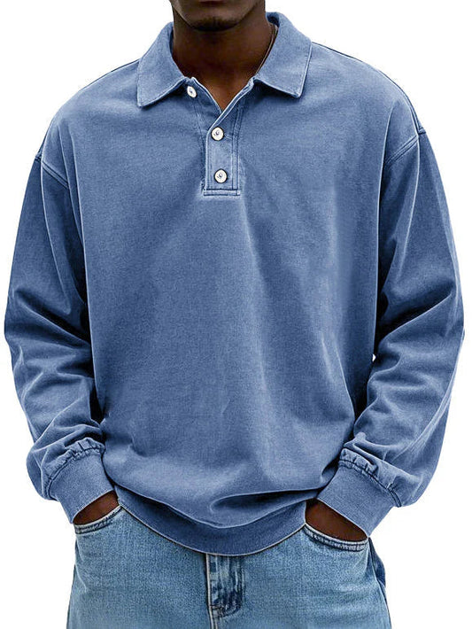 MATTEO - Long-Sleeve Polo
